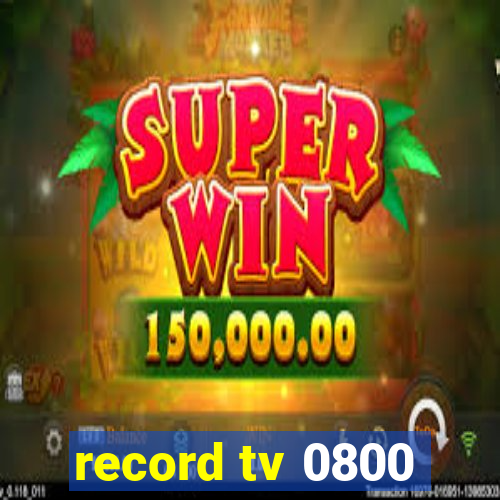 record tv 0800